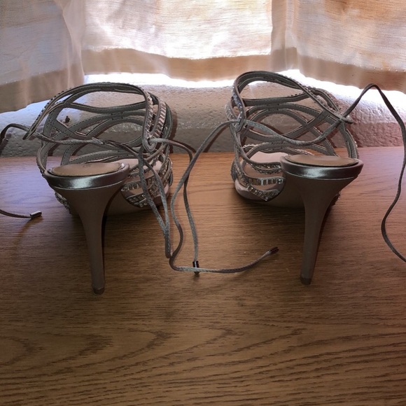 Silver High Heels - Picture 4 of 4